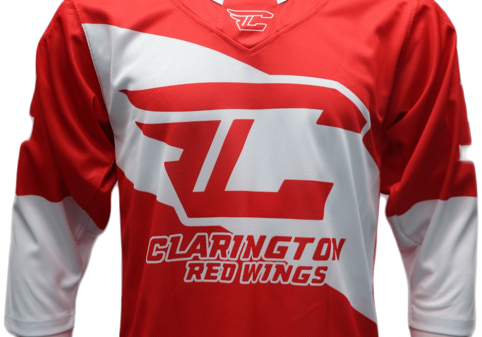 Clarington Red Wings Hockey Jersey
